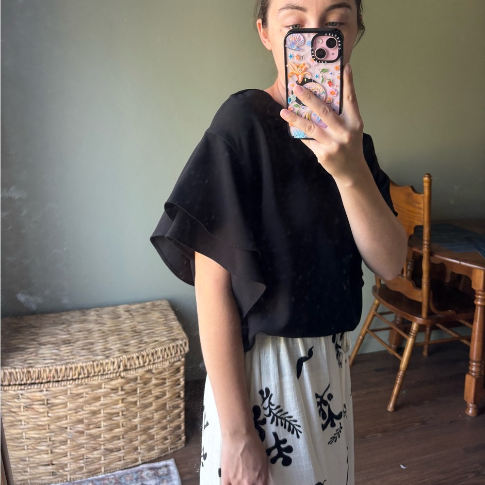 H&M Classic Black Top